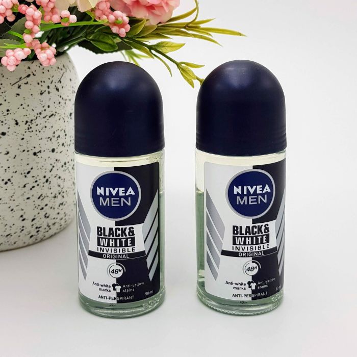 Lăn khử mùi nam Nivea Men Invisible For Black  White là sản phẩm của hãng Nivea nổi tiếng