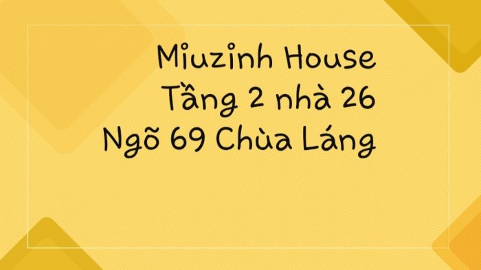 Trong các cửa hàng mỹ phẩm nổi tiếng và uy tín của Hà Nội thì không thể không nhắc đến MiuZinh House