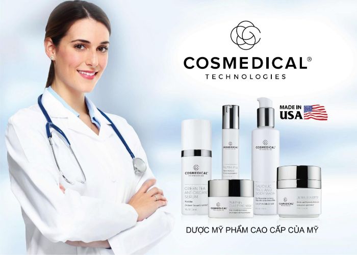 Thương hiệu Cosmedical có đa dạng các sản phẩm chăm sóc da