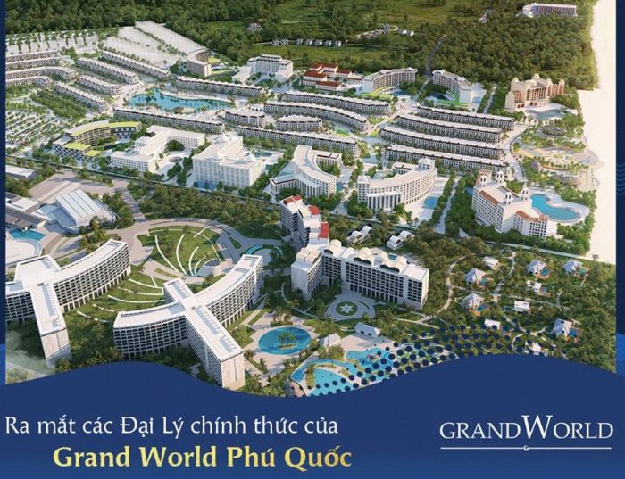 Grand World tọa lạc tại Bãi Dài có tổng diện tích hơn 85ha