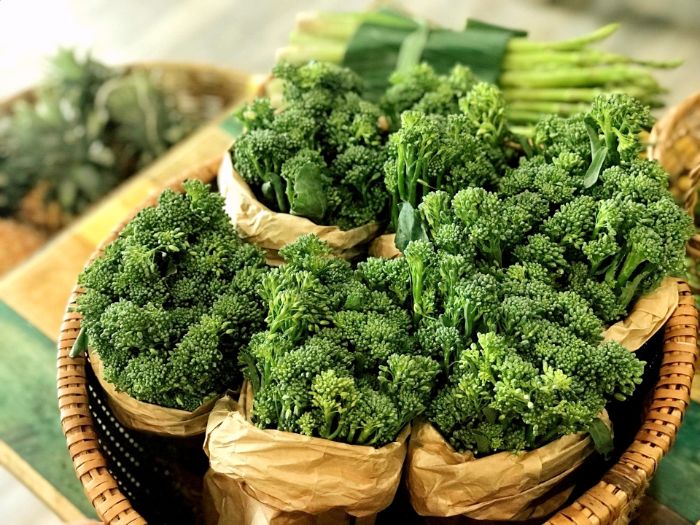 Bông cải xanh là loại rau củ giàu vitamin K và vitamin C