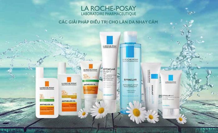 La Roche Posay rất nổi tiếng với các sản phẩm chăm sóc da