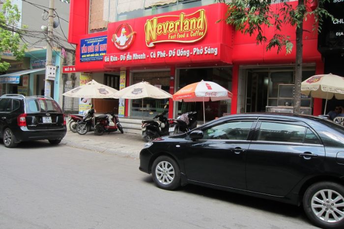 Neverland Food có địa chỉ ở số 36 Hàng Than,  Tp. Thanh Hóa