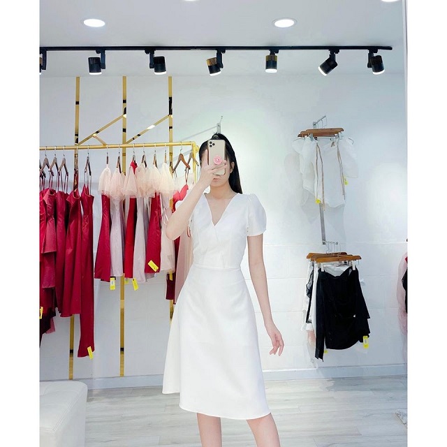 Shop bán váy bầu đẹp tở Cầu Giấy Hà Nội KM 25% hôm nay.